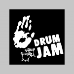 Drum Jam čierne trenírky BOXER s tlačeným logom,  top kvalita 95%bavlna 5%elastan